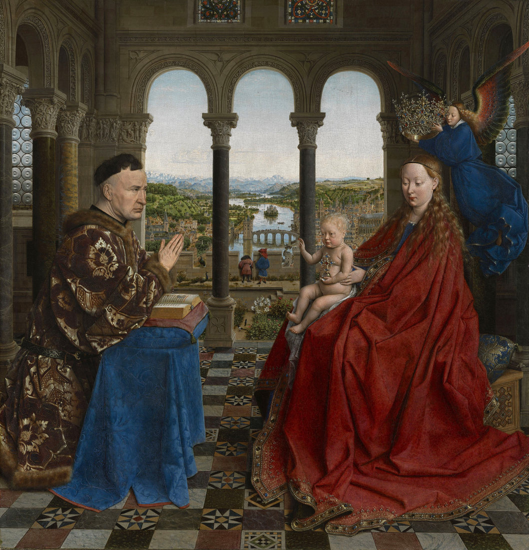Jan van Eyck: Madonna van Rolin