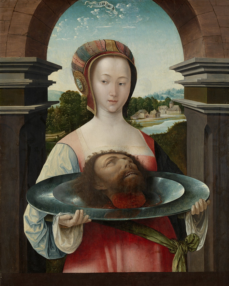 Jacob van Oostsanen: Salomé met het hoofd van de Doper