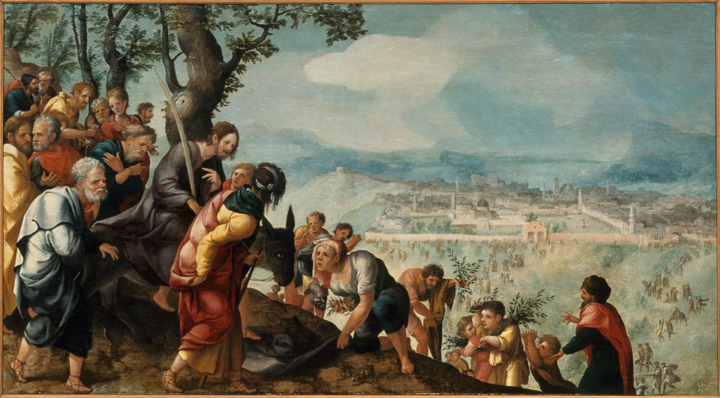 Jan van Scorel: Intocht in Jeruzalem