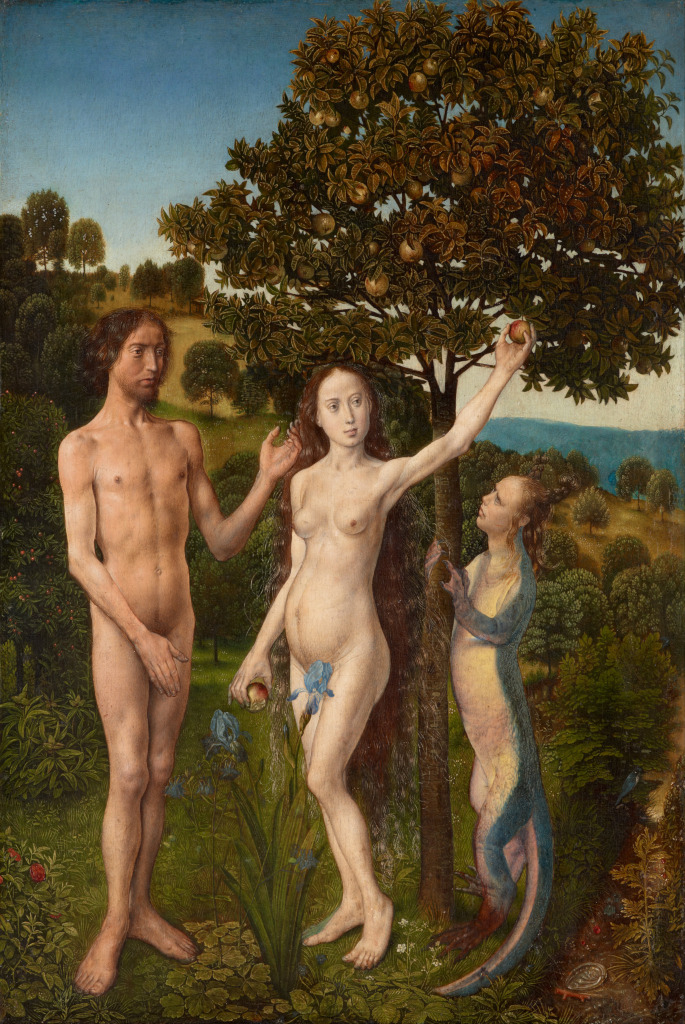 Hugo van der Goes: De val van Adam
