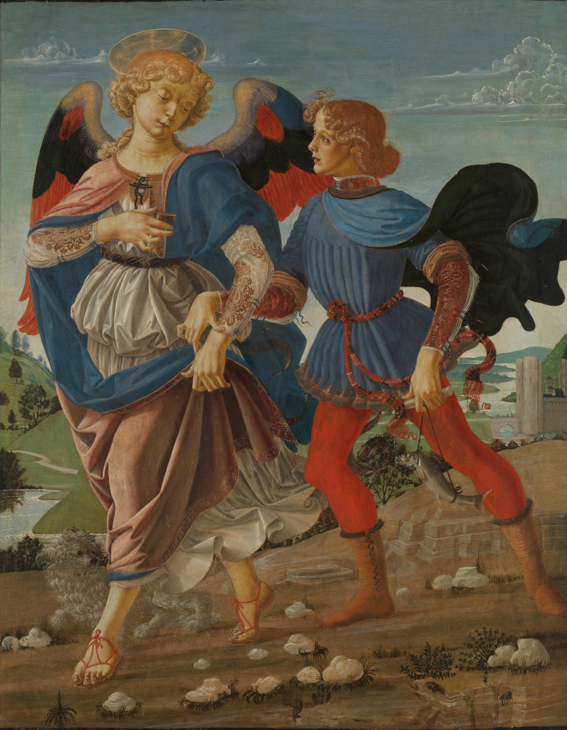 Andrea del Verrocchio: Tobias en de engel