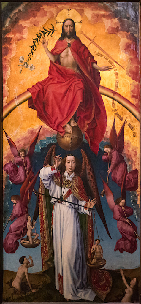 Rogier van der Weyden: Het laatste oordeel - middenpaneel