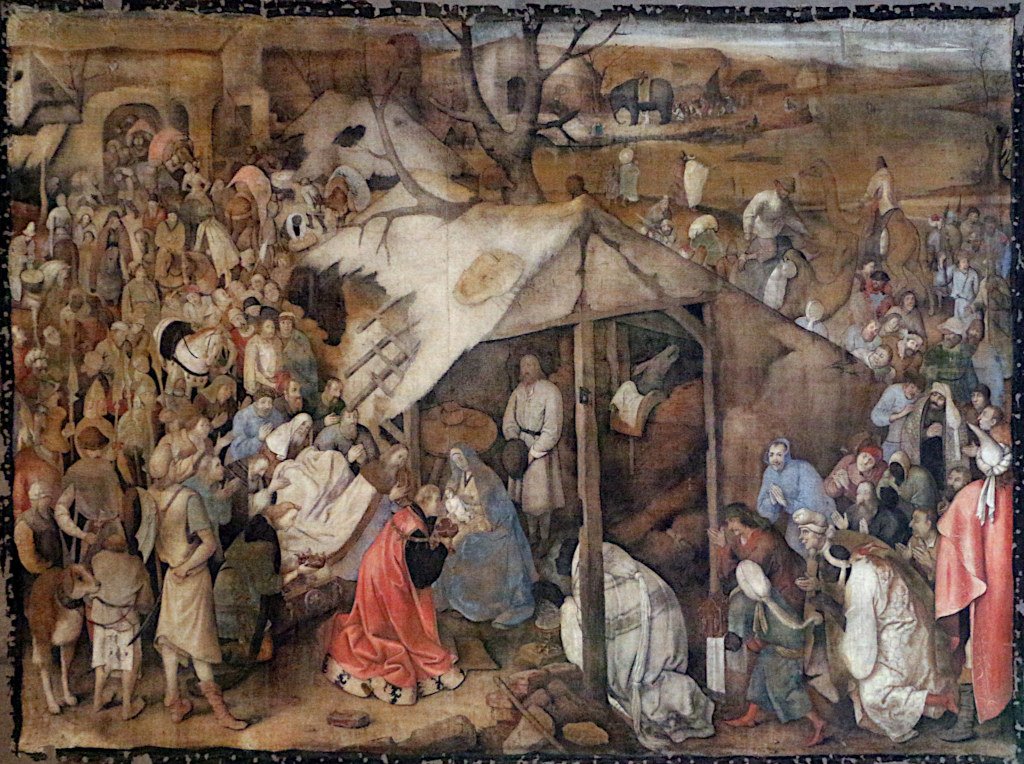 Pieter Bruegel de Oude: Aanbidding der koningen (Brussel)
