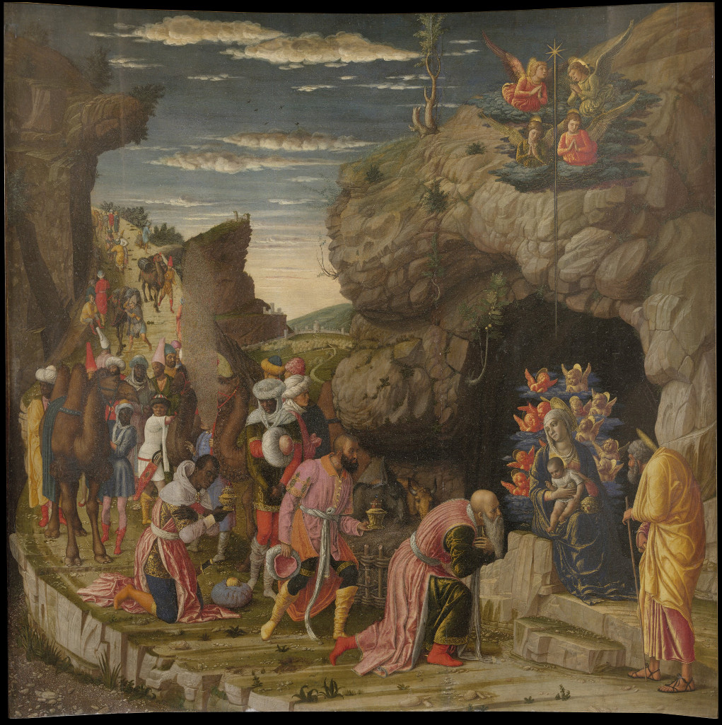 Andrea Mantegna: Aanbidding der wijzen