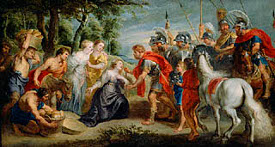 PP Rubens: David en Abigaïl