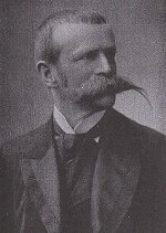portret van Fritz von Uhde