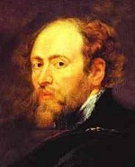 portret van Peter Paul Rubens