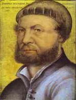 portret van Hans Holbein de Jonge